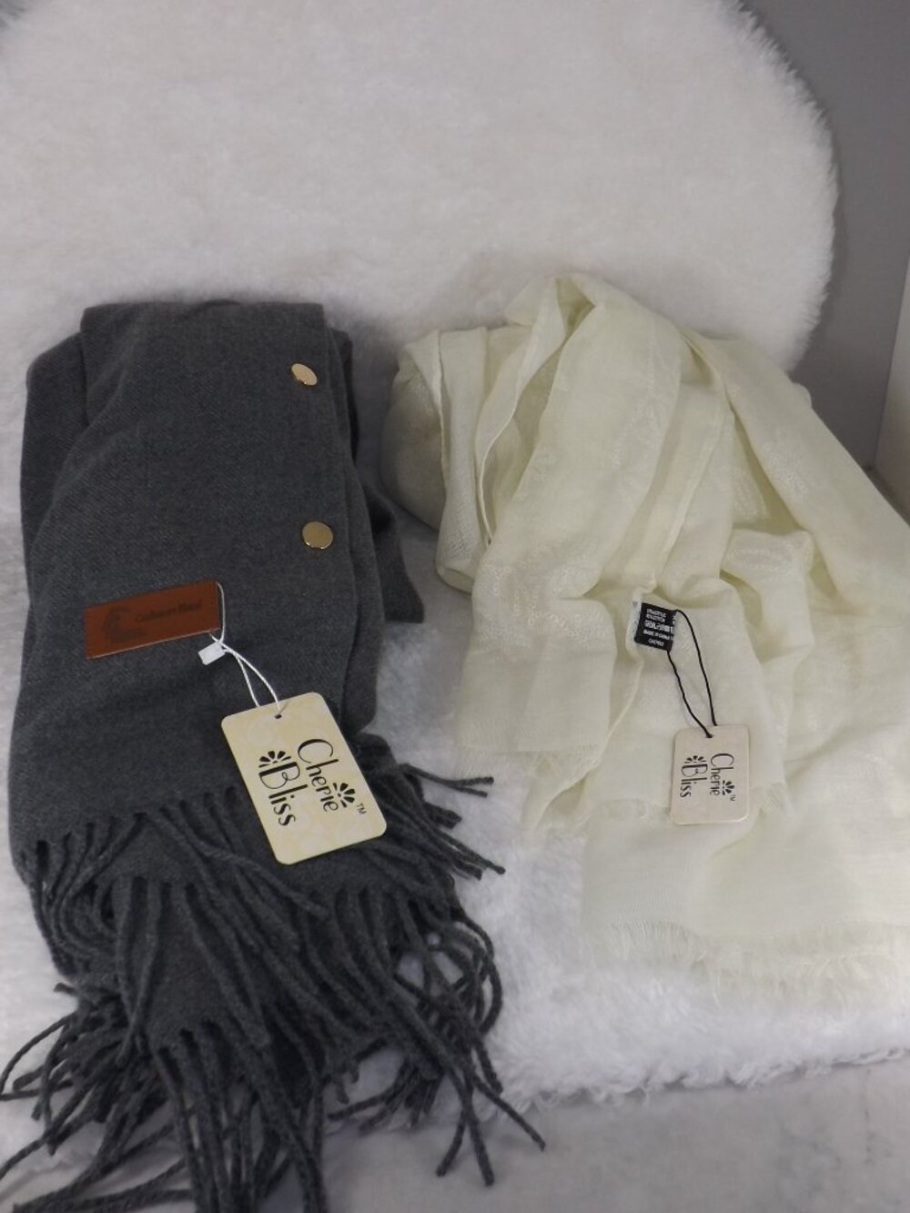 Cherie Bliss Scarves/Wraps 2 pack.